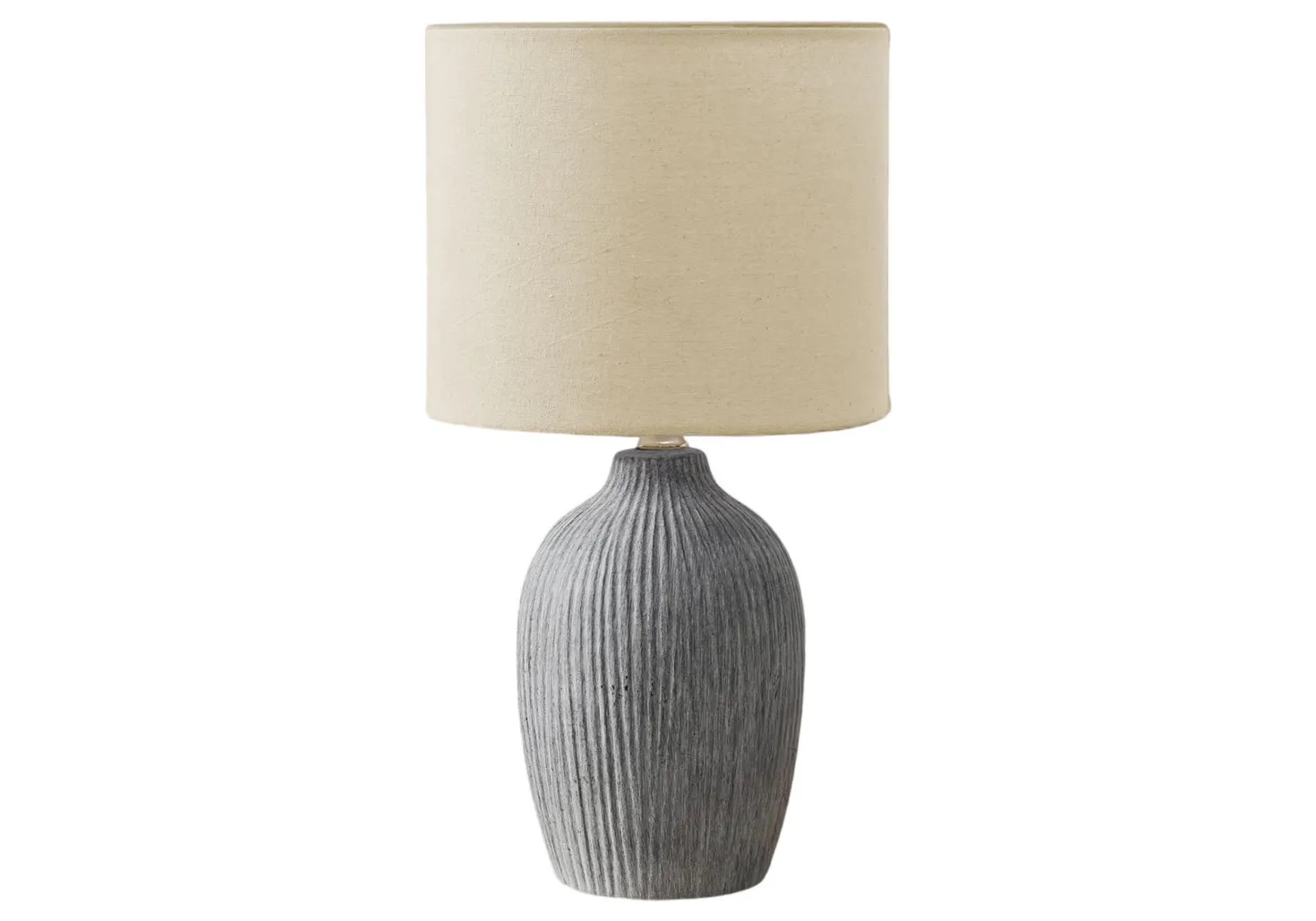 Lampe de table 18"H en céramique