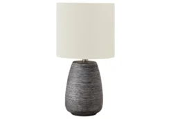 Lampe de table 19"H en céramique