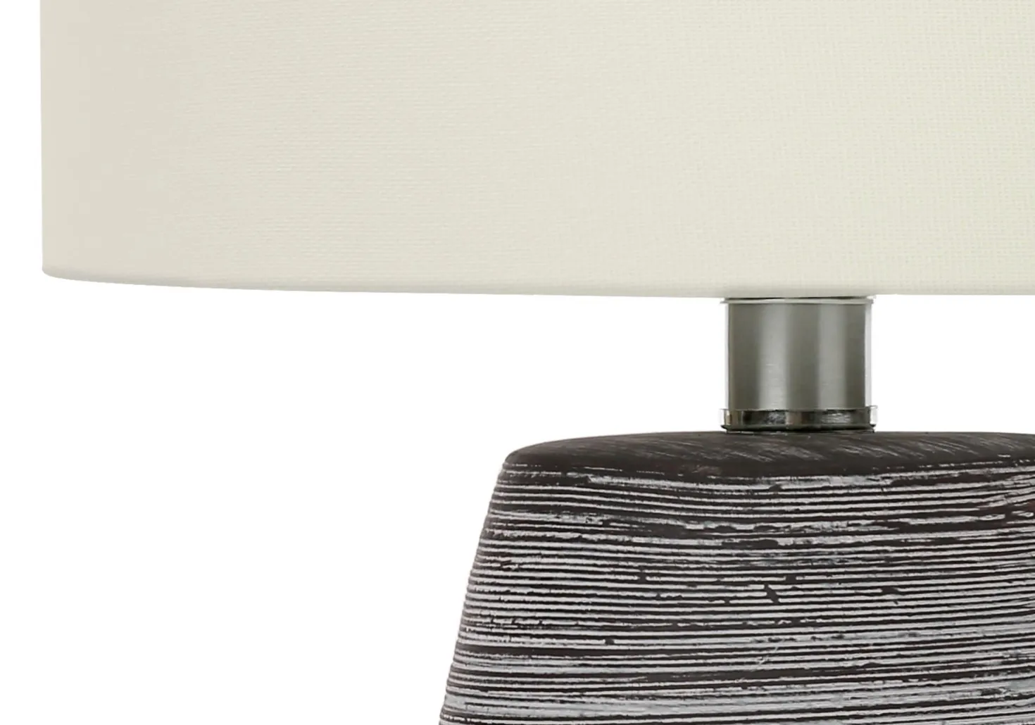 Lampe de table 19"H en céramique