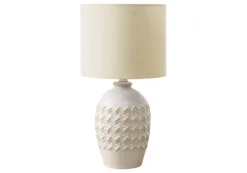 Lampe de table 19"H en céramique