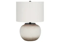 Lampe de table 21"H en céramique