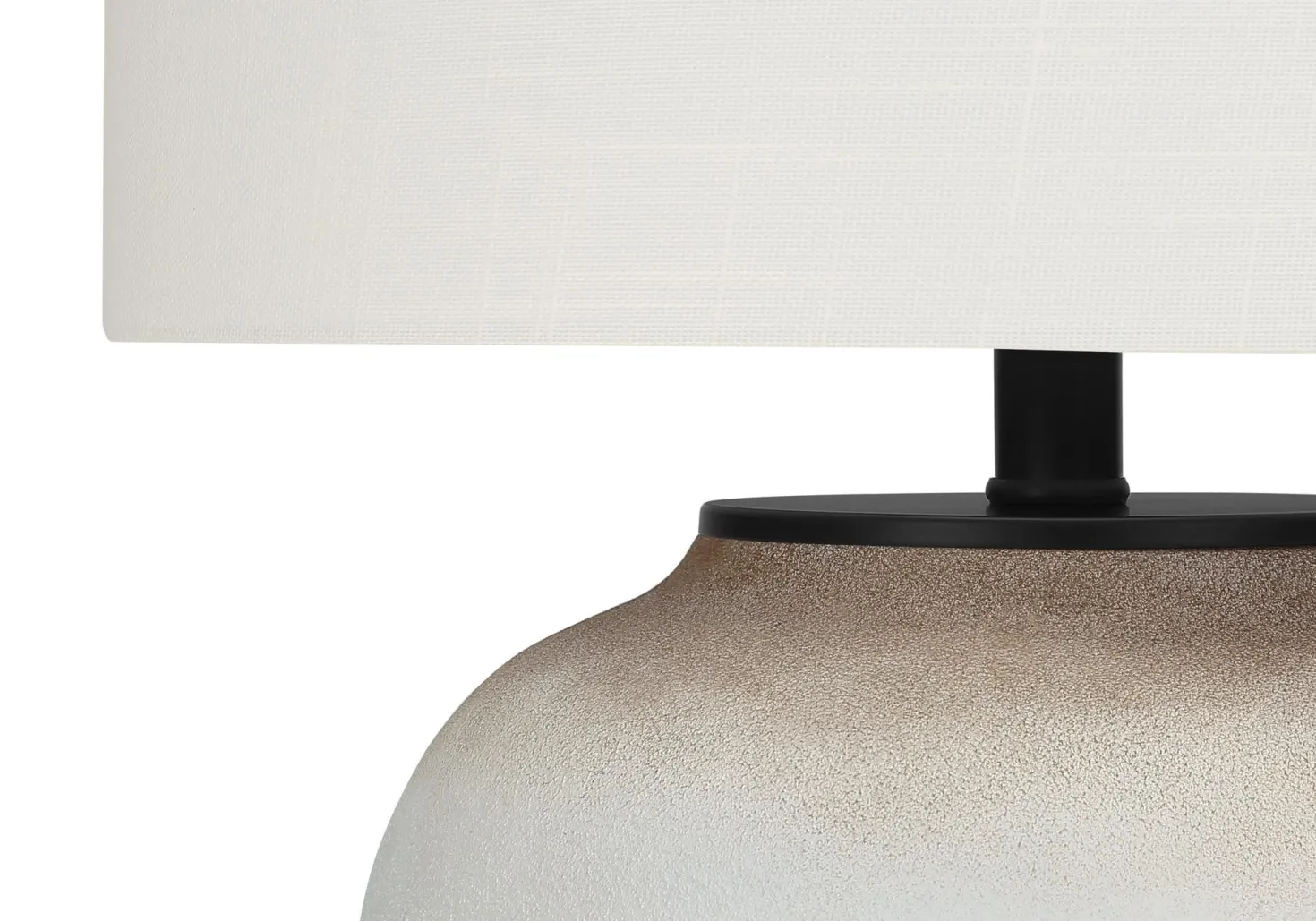 Lampe de table 21"H en céramique