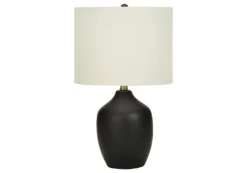 Lampe de table 22"H en céramique