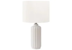Lampe de table 23"H en céramique