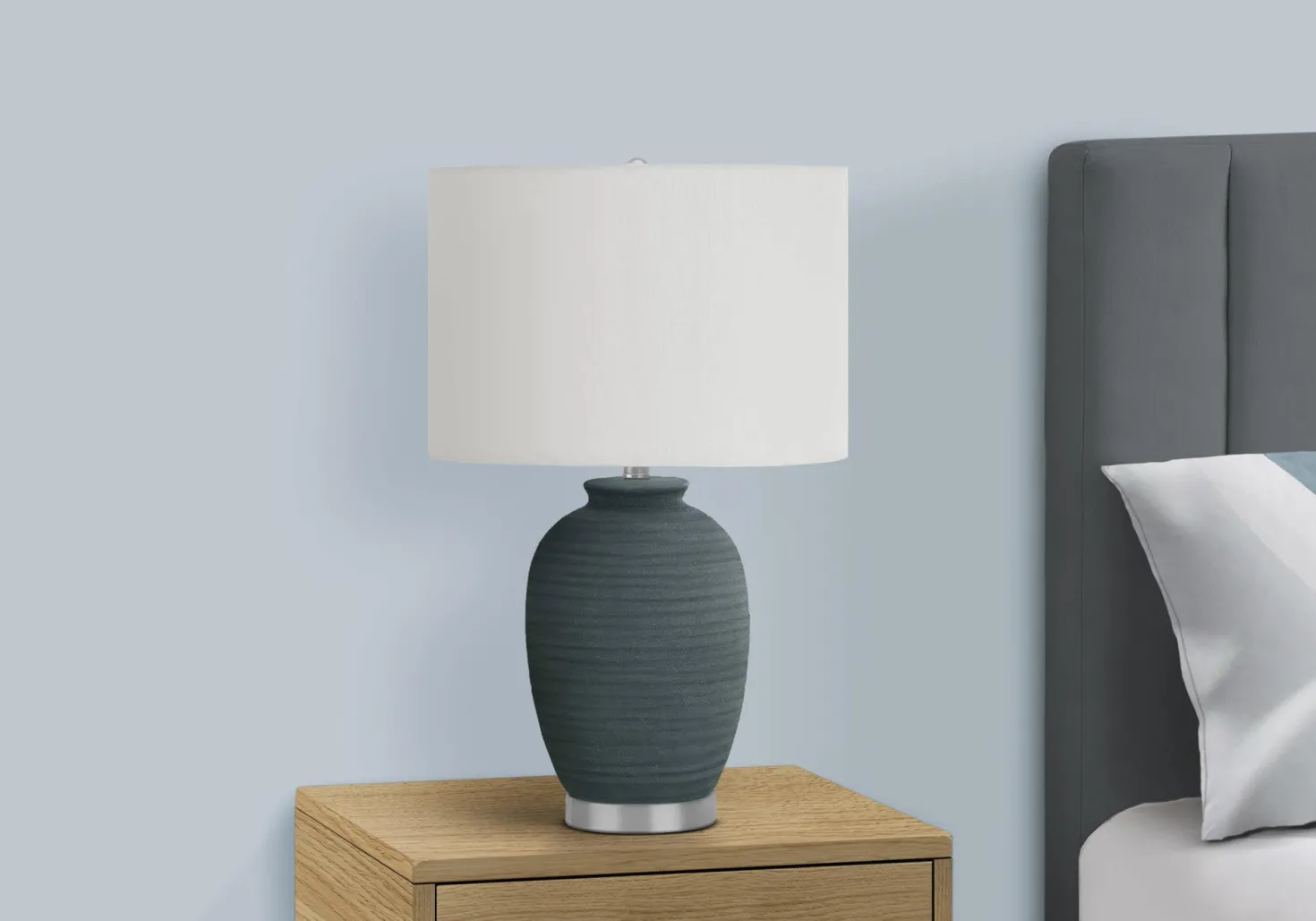 Lampe de table 24"H en céramique