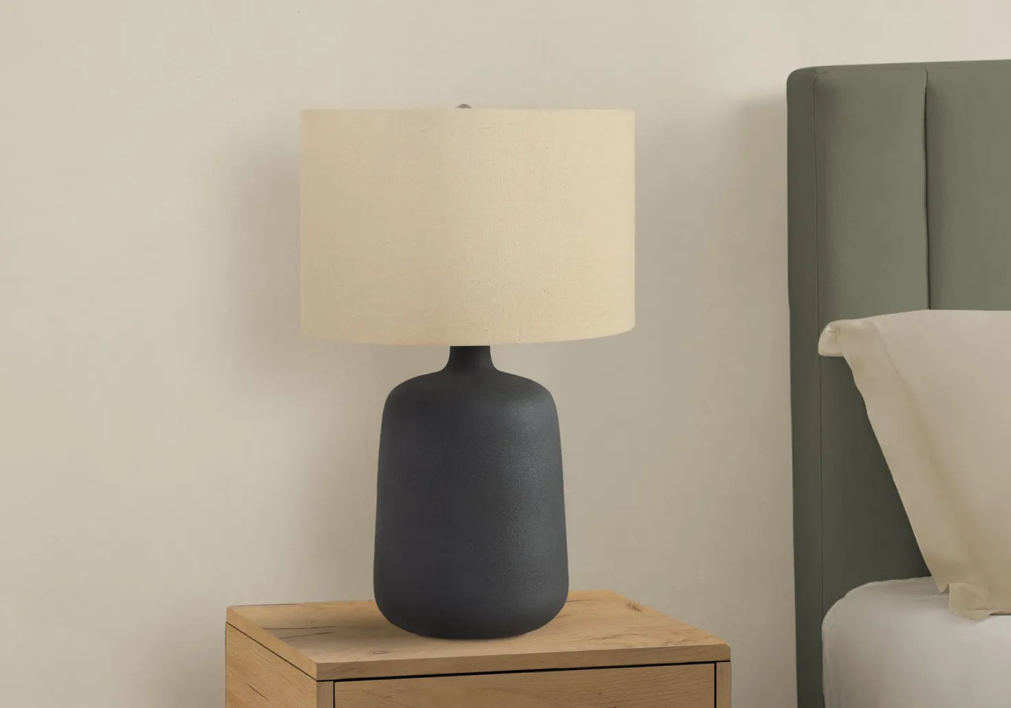 Lampe de table 24"H en céramique
