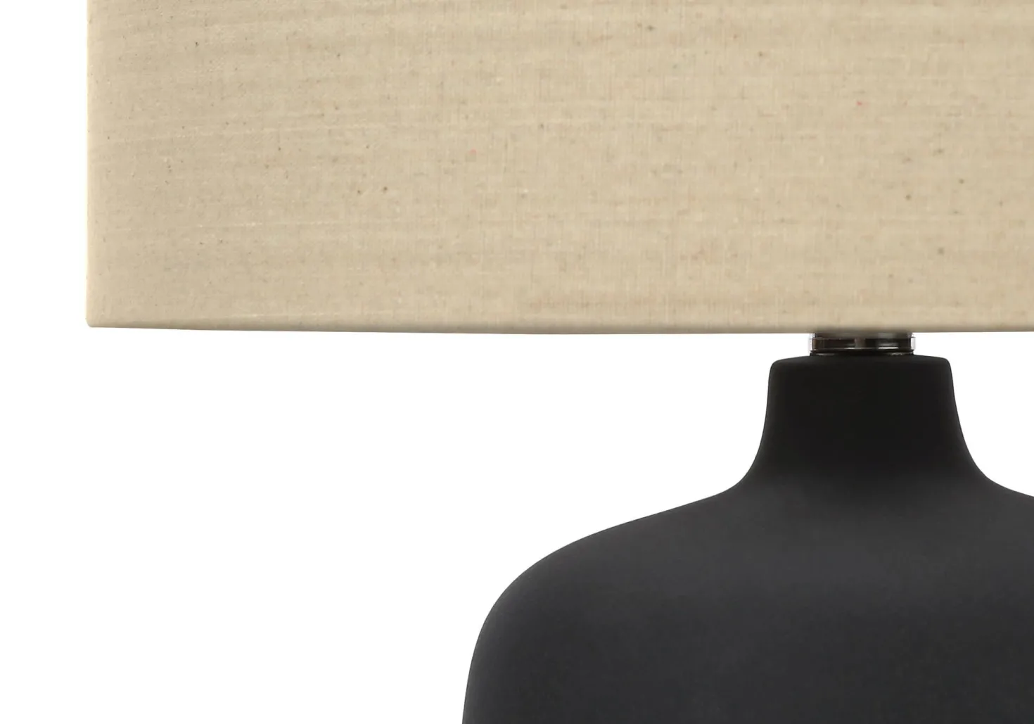 Lampe de table 24"H en céramique