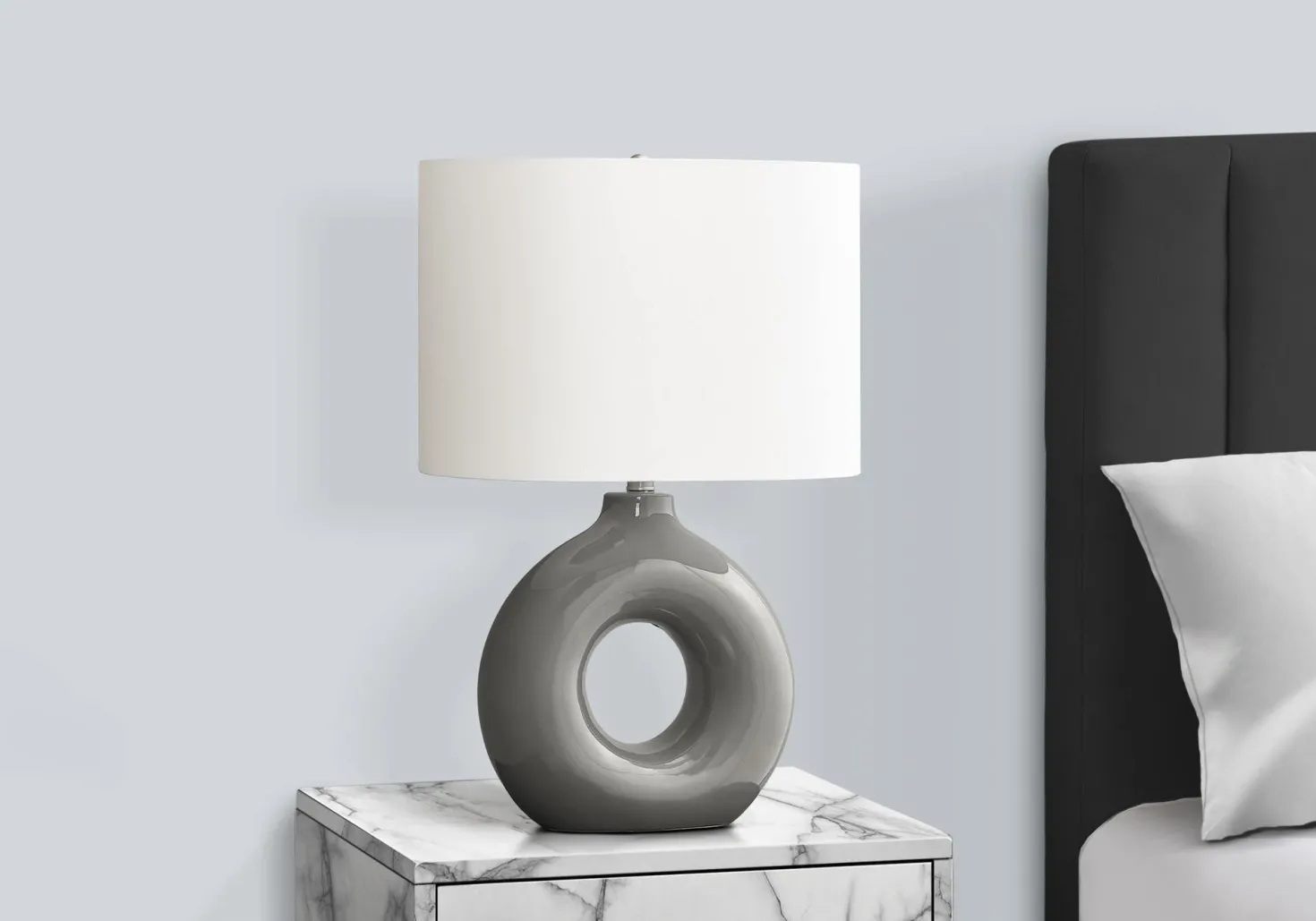 Lampe de table 24"H en céramique