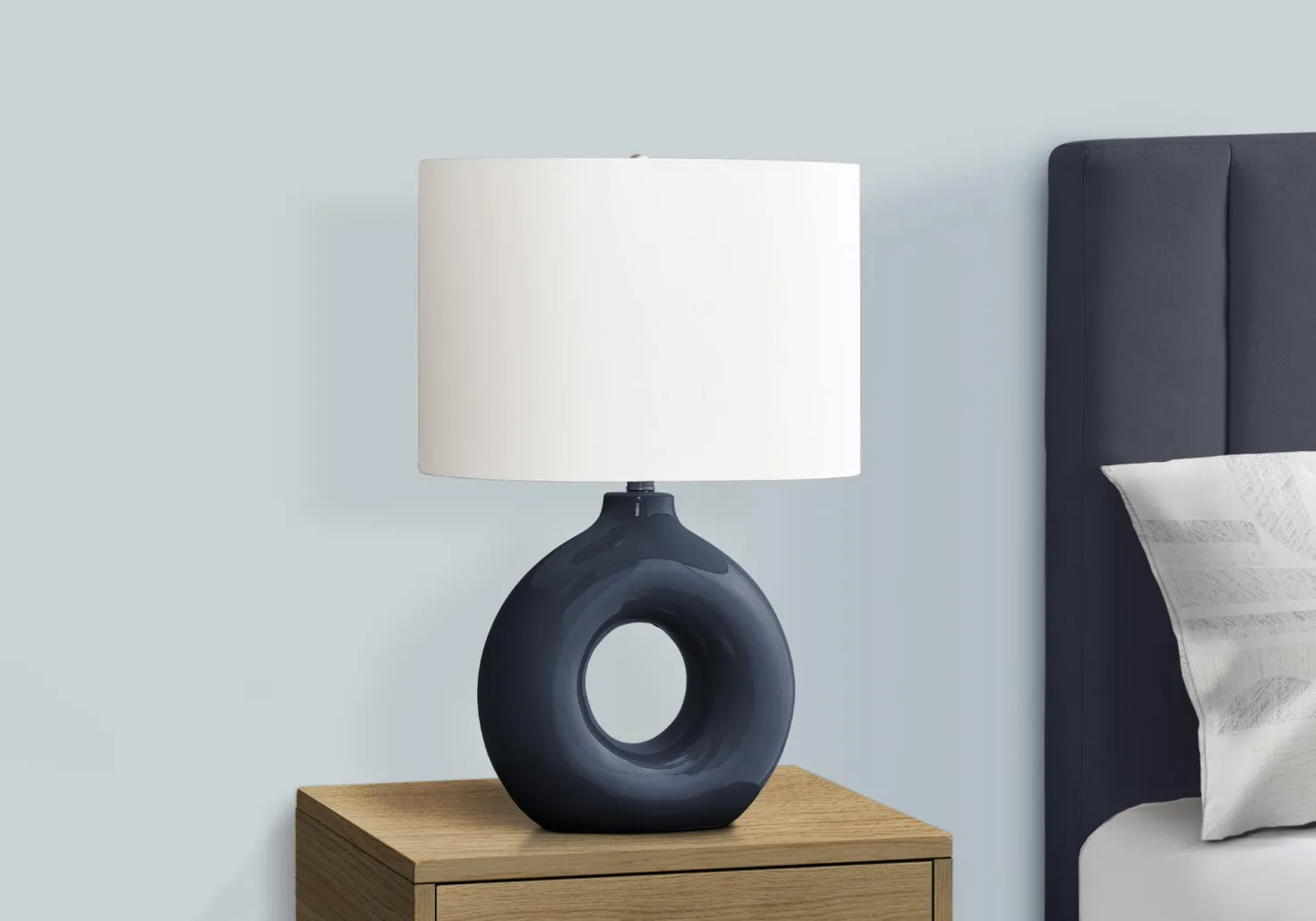 Lampe de table 24"H en céramique