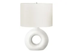 Lampe de table 24"H en céramique