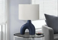Lampe de table 25"H en céramique