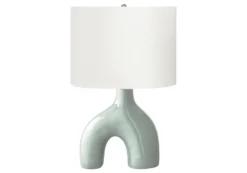 Lampe de table 25"H en céramique
