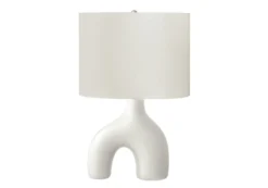 Lampe de table 25"H en céramique