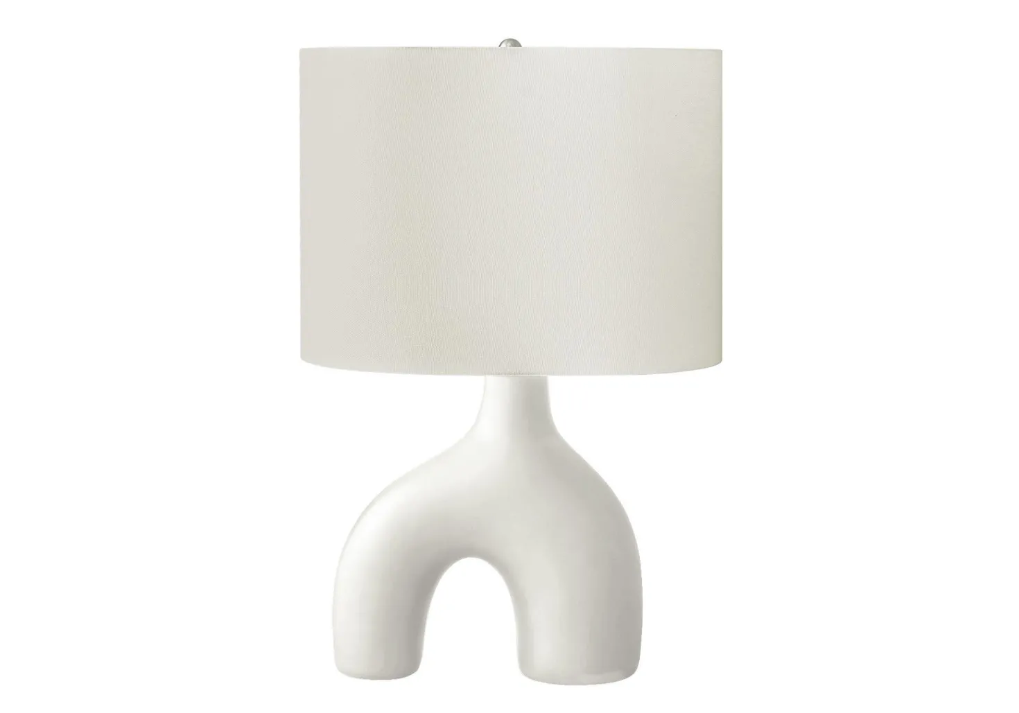Lampe de table 25"H en céramique