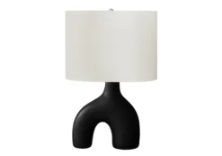 Lampe de table 25"H en céramique