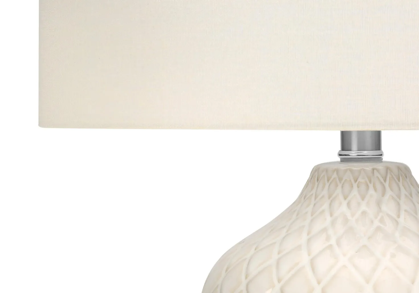 Lampe de table 25"H en céramique