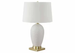 Lampe de table 26"H en céramique