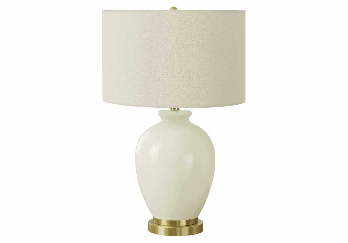 Lampe de table 26"H en céramique