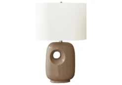 Lampe de table 26"H en céramique
