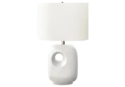 Lampe de table 26"H en céramique