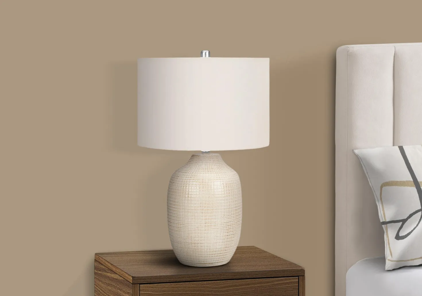 Lampe de table 26"H en céramique