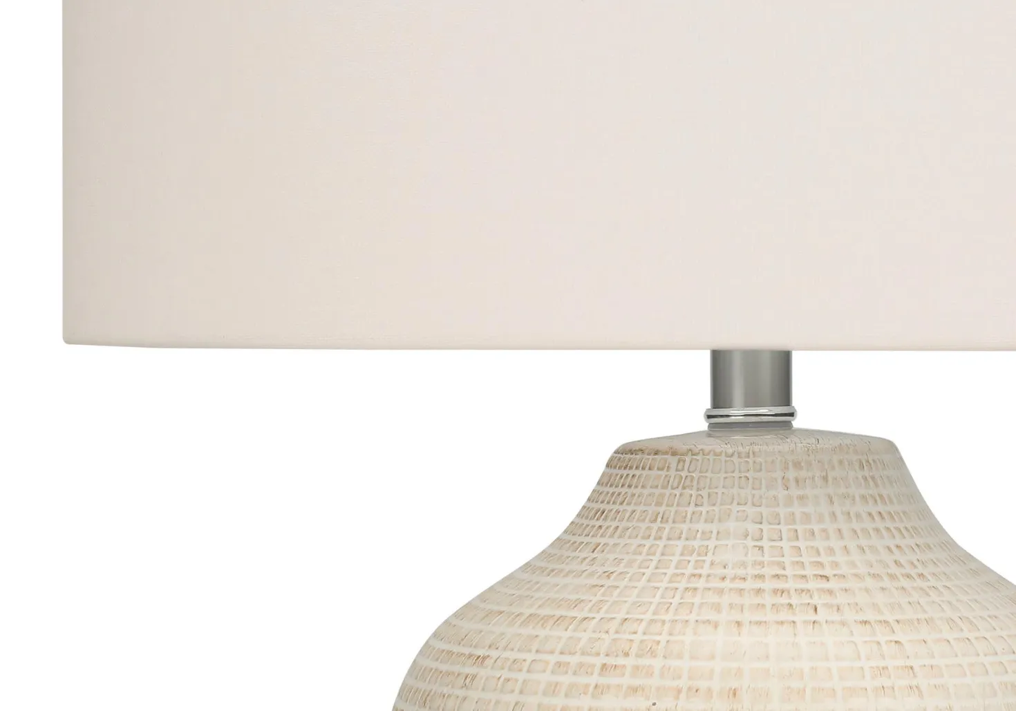 Lampe de table 26"H en céramique