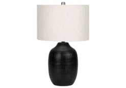 Lampe de table 26"H en céramique