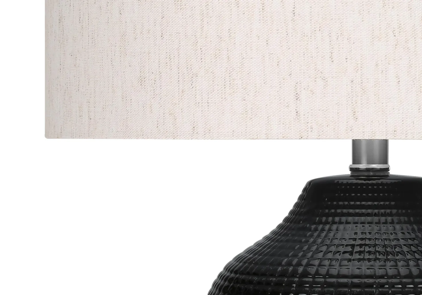 Lampe de table 26"H en céramique
