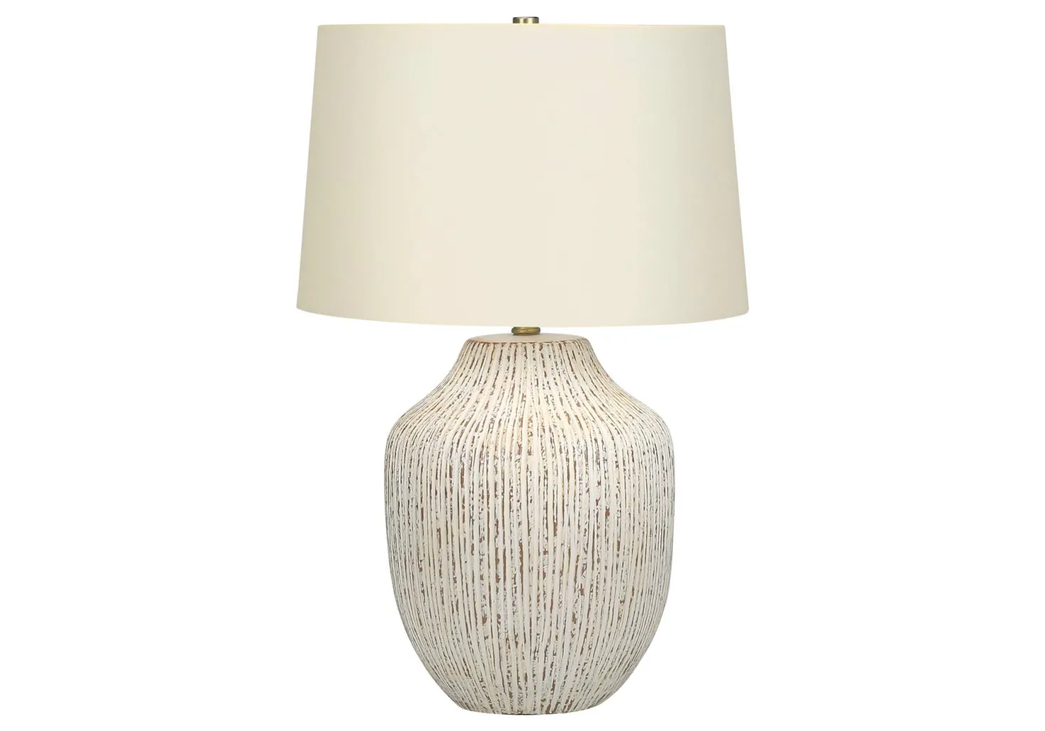 Lampe de table 26"H en céramique