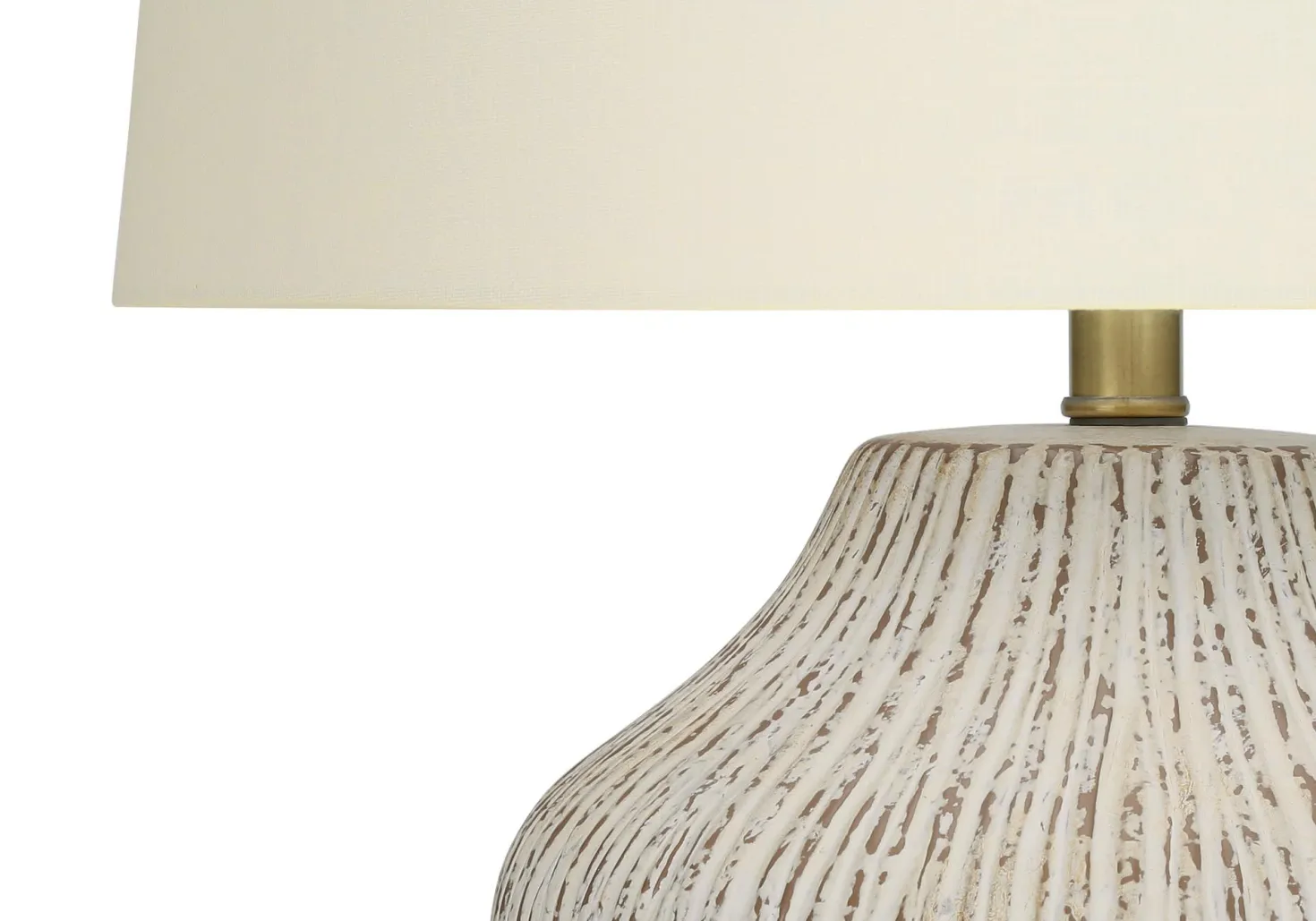 Lampe de table 26"H en céramique