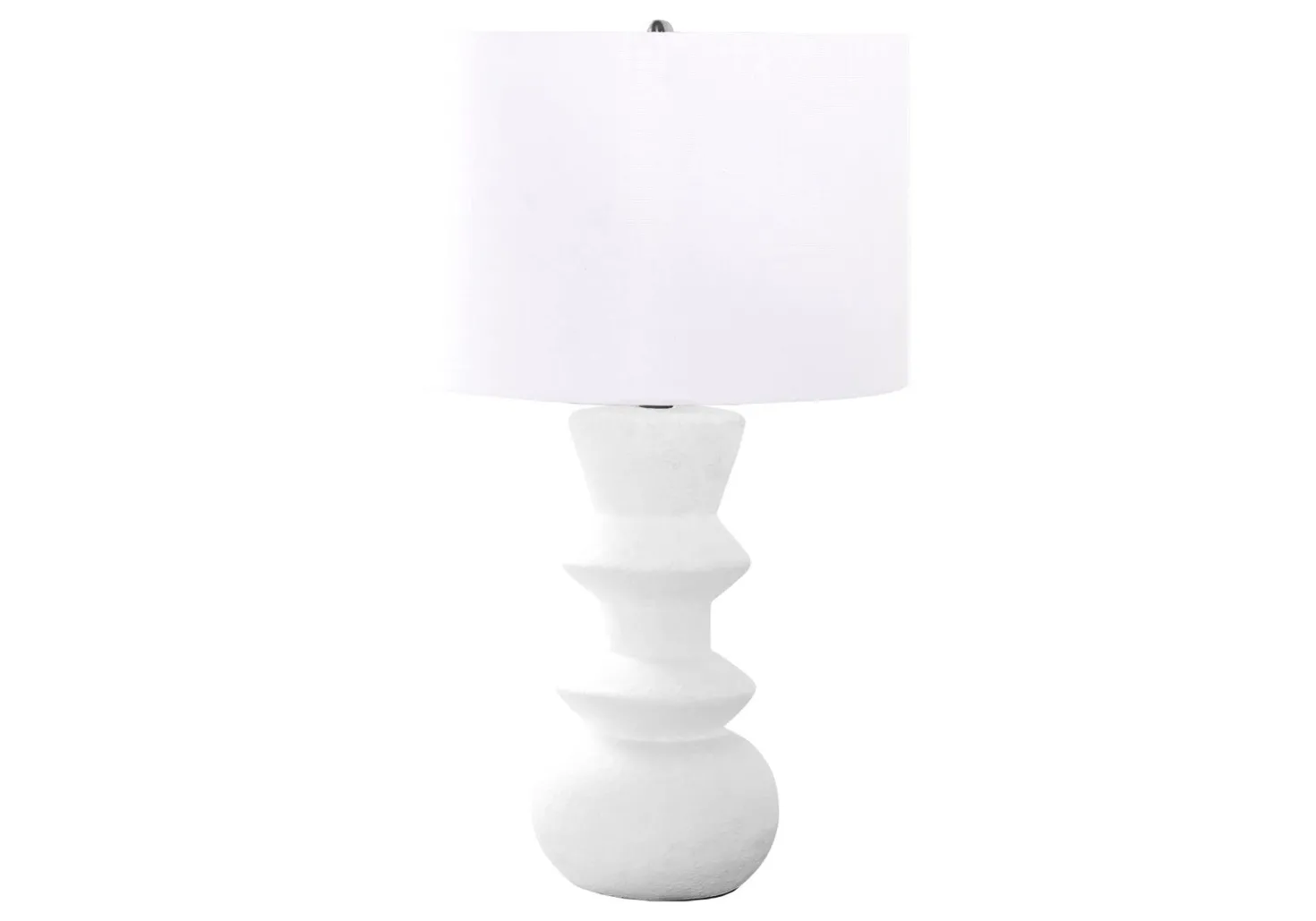 Lampe de table 26"H en céramique