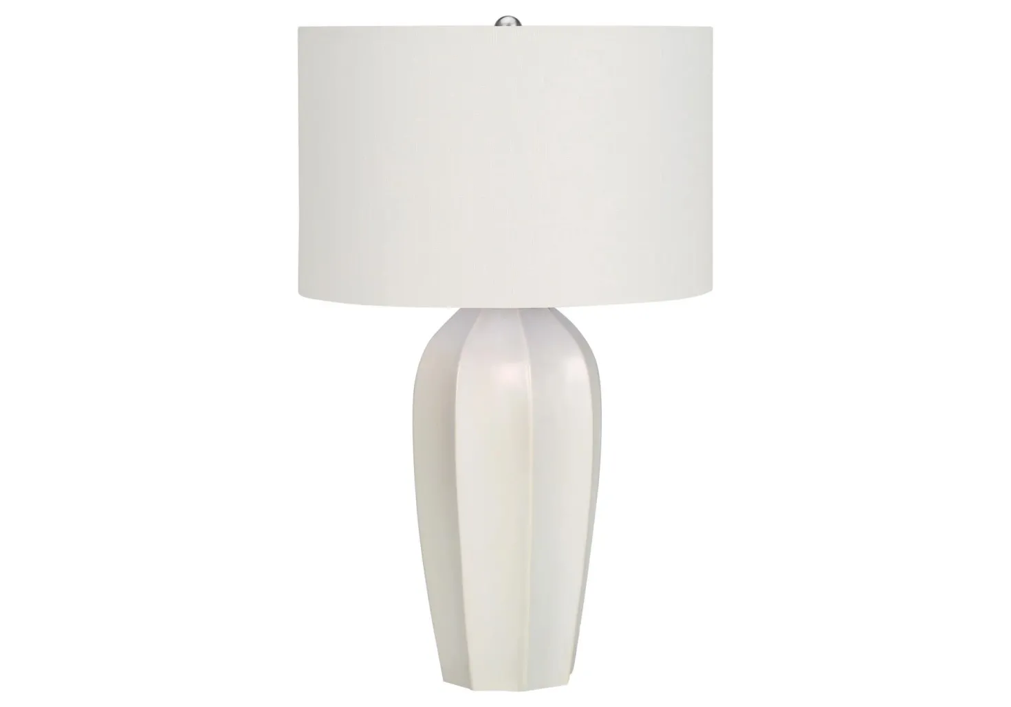 Lampe de table 27"H en céramique
