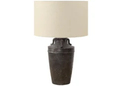 Lampe de table 28"H en céramique