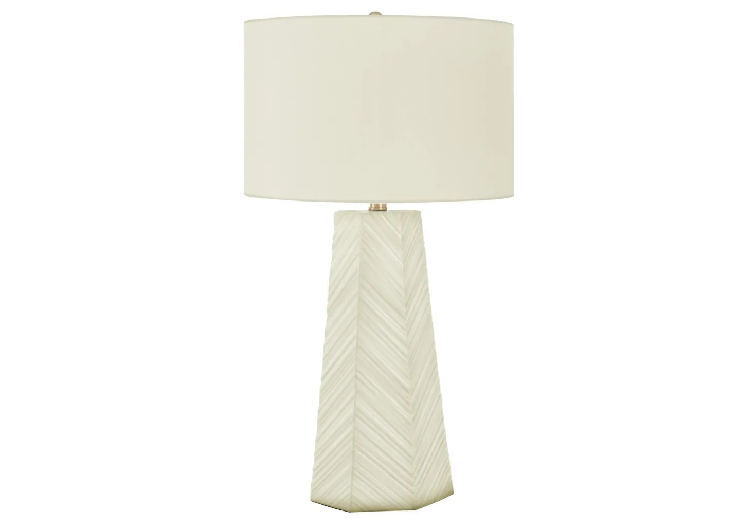 Lampe de table 29"H en céramique