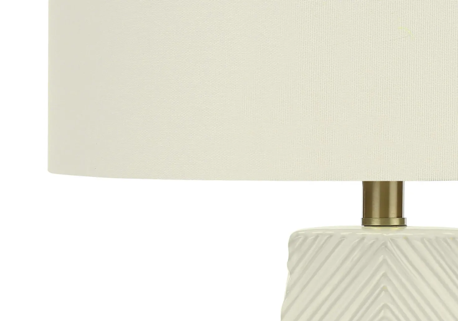 Lampe de table 29"H en céramique