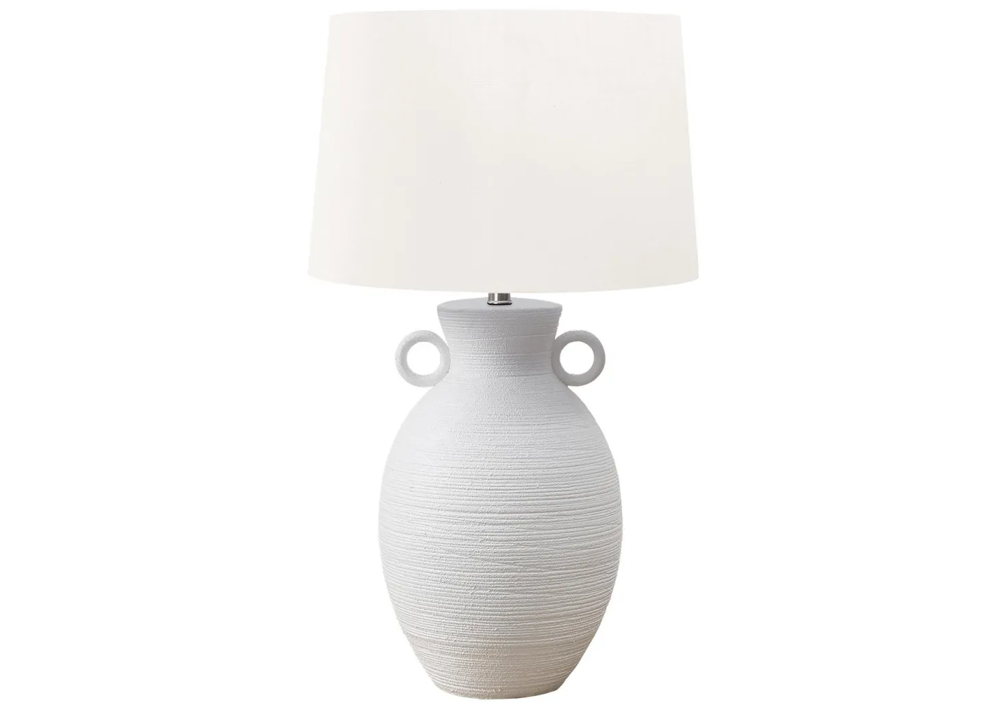 Lampe de table 30"H en céramique