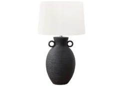 Lampe de table 30"H en céramique