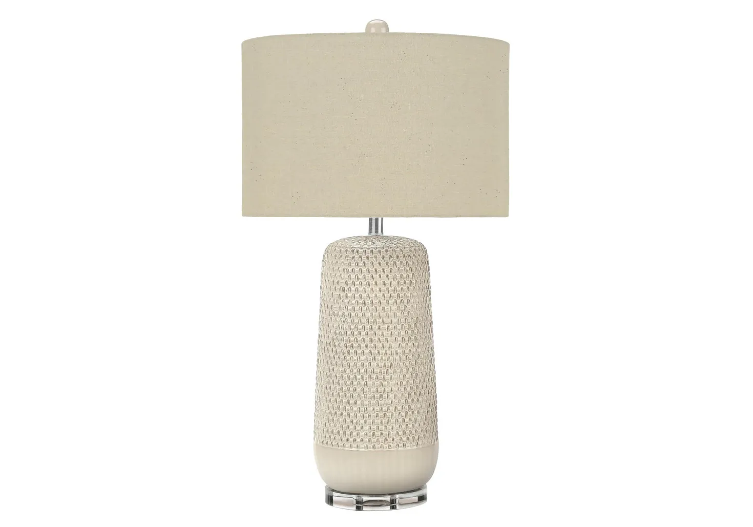 Lampe de table 31"H en céramique