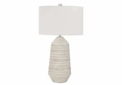 Lampe de table 33"H en céramique