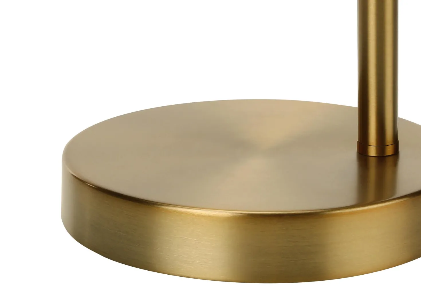Lampe de table 19"H en métal