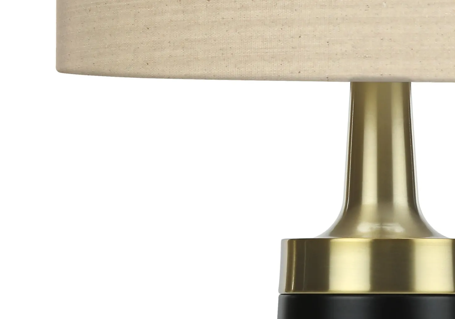 Lampe de table 28"H en métal