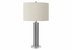 Lampe de table 28"H en métal