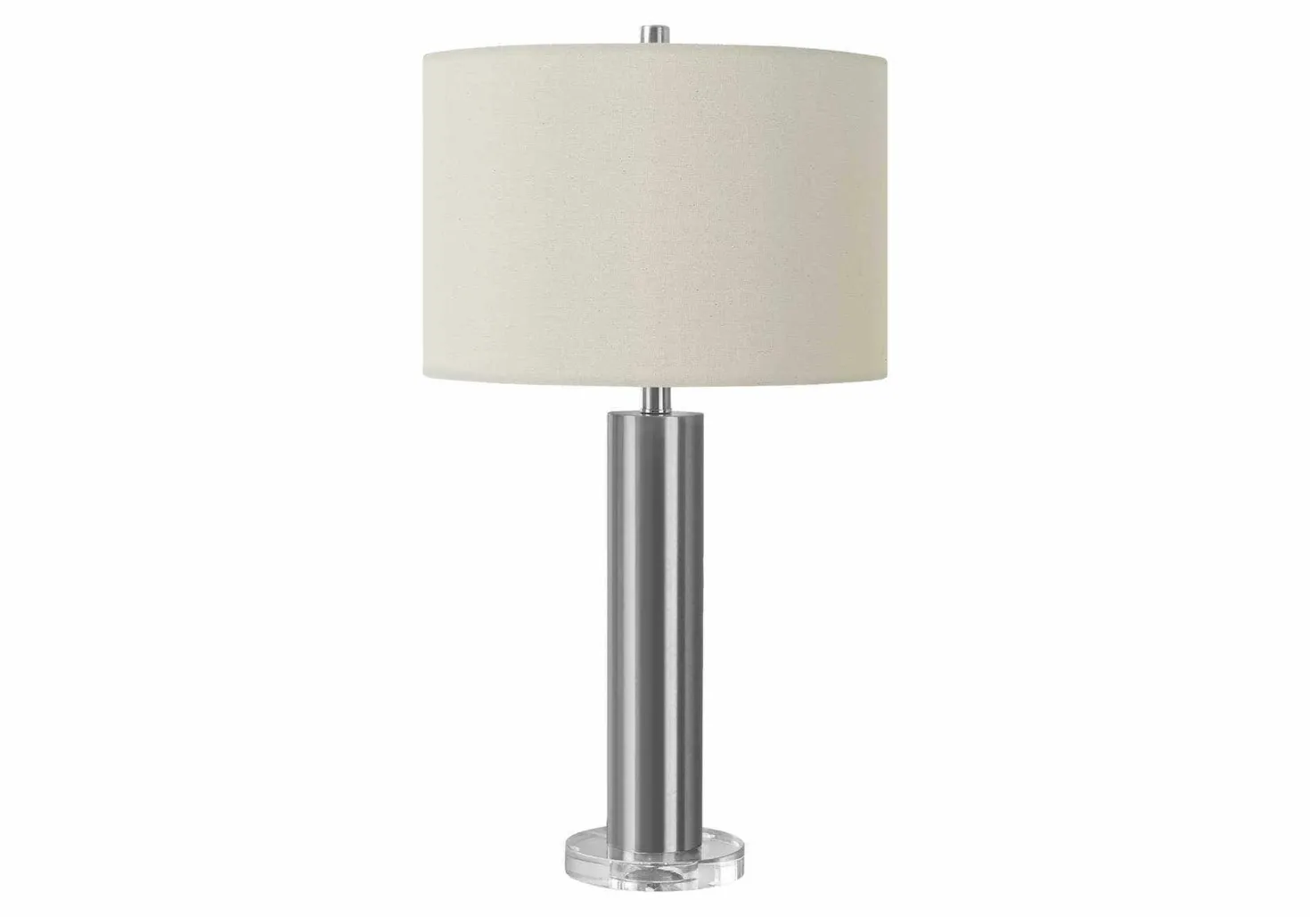 Lampe de table 28"H en métal