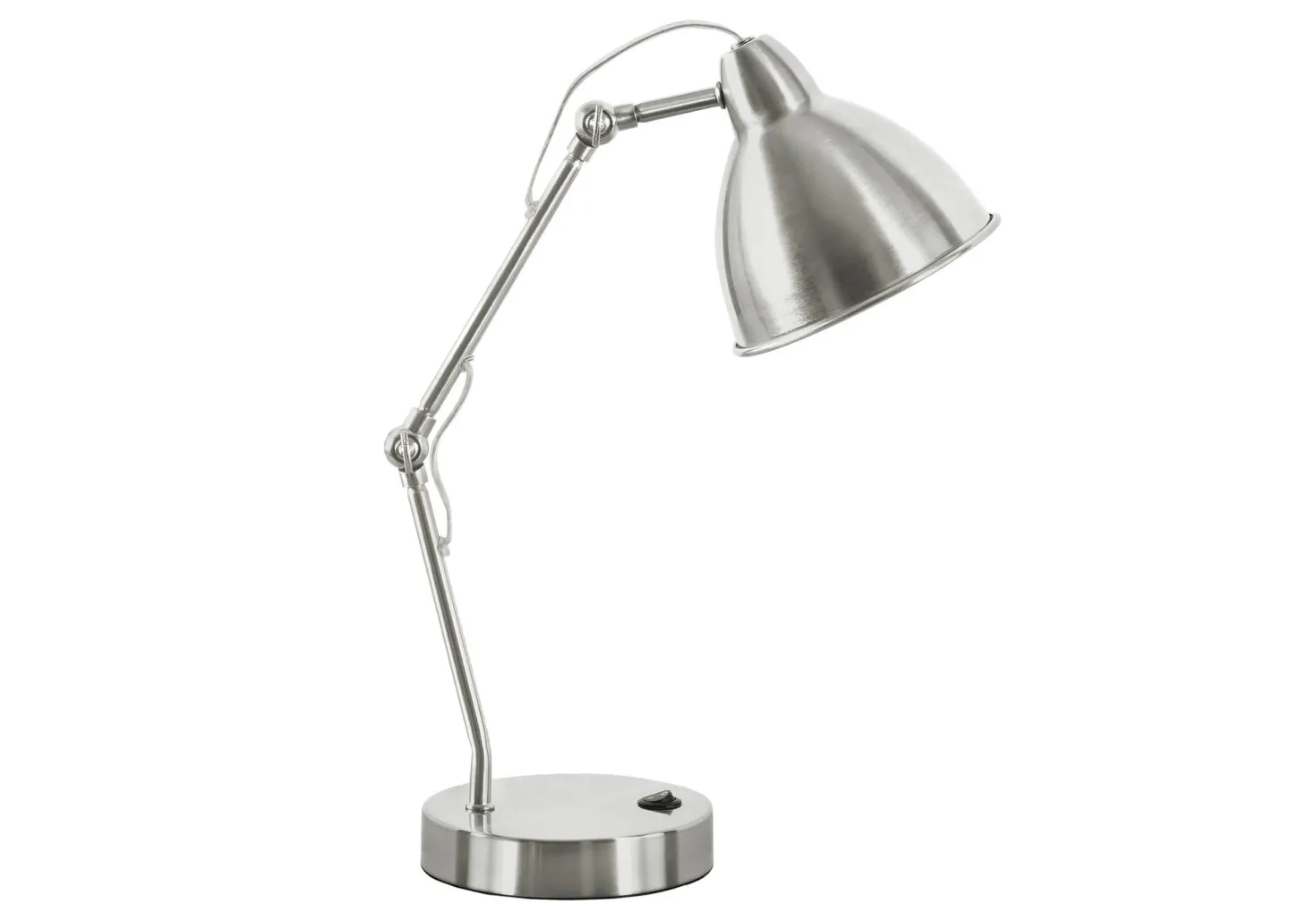 Lampe de table 17"H en métal avec ports usb