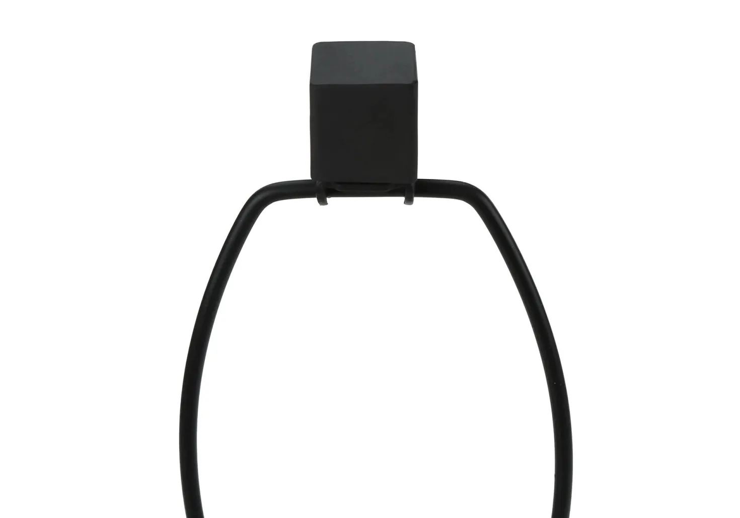 Lampe de table 25"H en métal avec ports usb