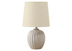 Lampe de table 19"H en résine