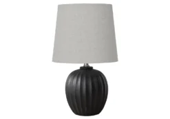 Lampe de table 19"H en résine