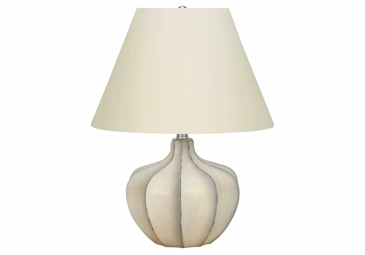 Lampe de table 21"H en résine