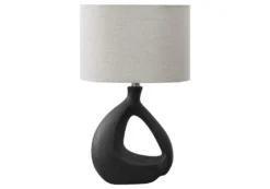 Lampe de table 23"H en résine