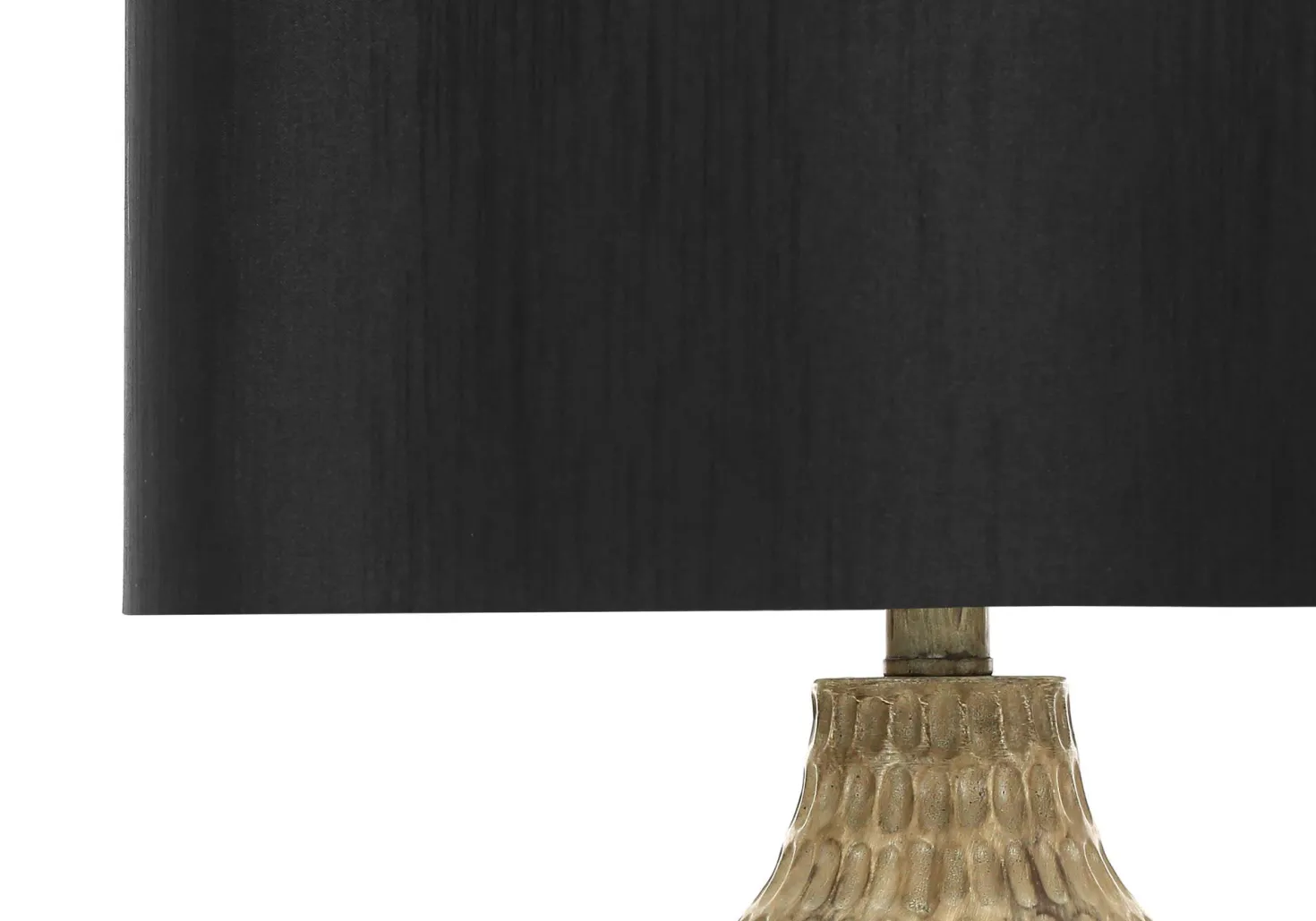 Lampe de table 25"H en résine